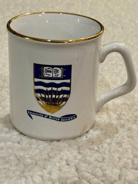 Vintage University of British Columbia (UBC) Coffee Mug